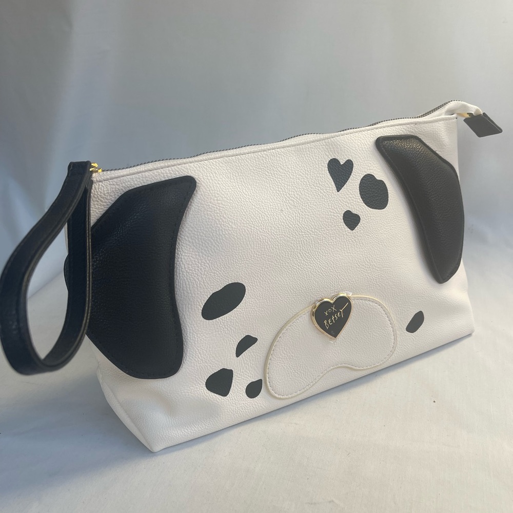 Betsey Johnson large clutch - wristlet zip new without tag - Picture 4 of 9
